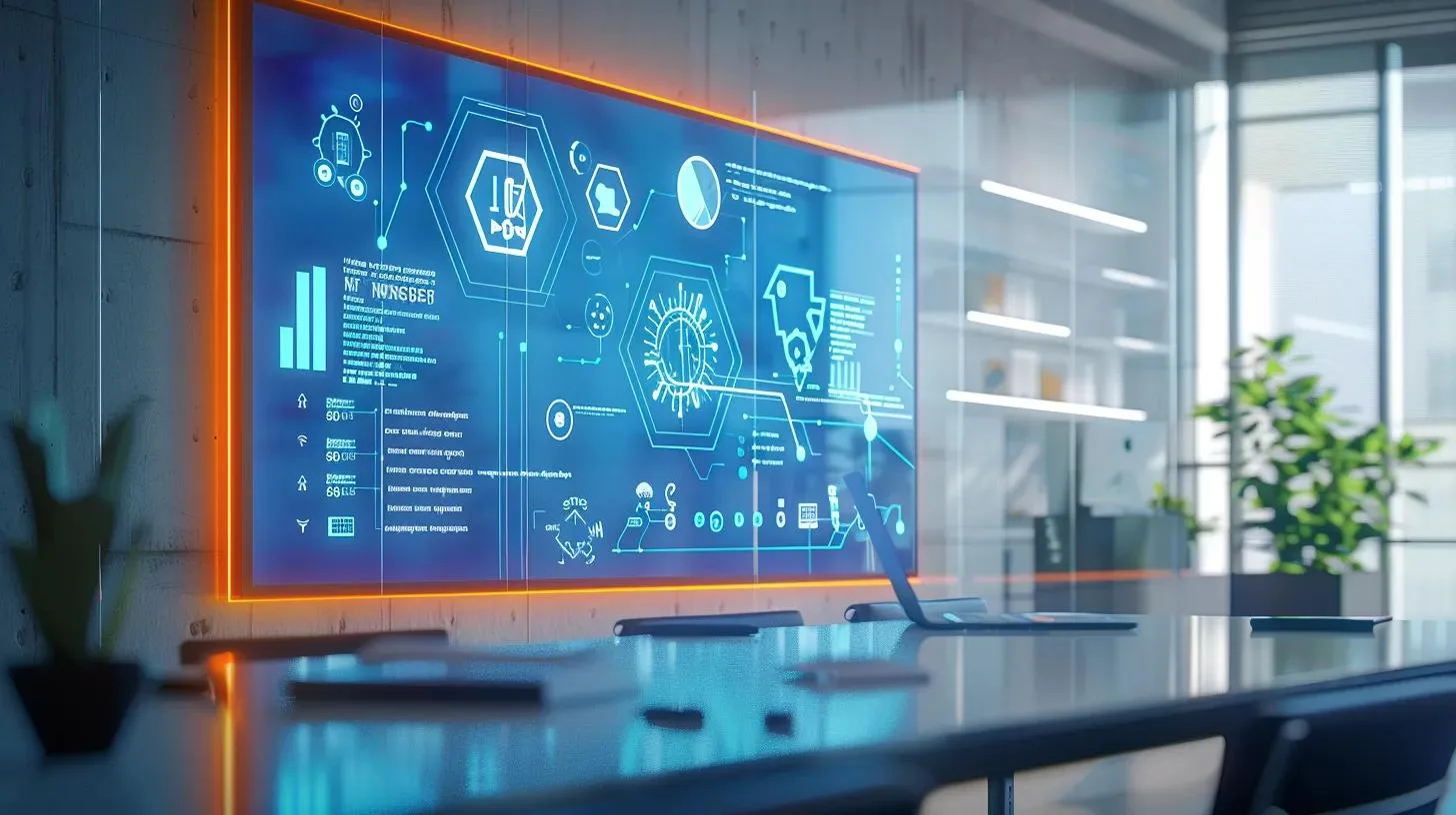 Key Factors Impacting Pest Control Costs Near You 4 a sleek, modern office space showcases a presentation board illustrating various pest control treatment methods, with distinct visual icons representing chemical, eco-friendly, fumigation, and integrated pest management options, all highlighted under bright artificial lighting for a professional atmosphere.